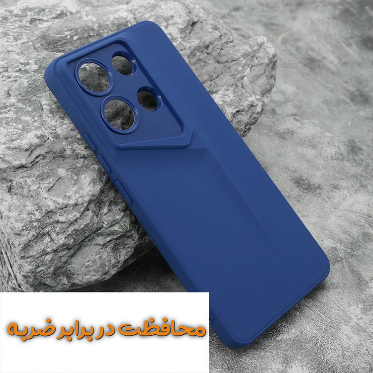 کاور قاب گارد مدل Porchdesin مناسب برای گوشی موبایل شیائومی Redmi Note 13 Pro 4G / Poco M6 Pro 4G