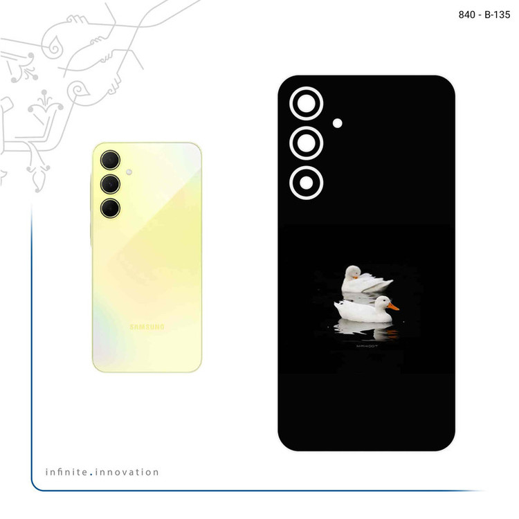 برچسب پوششی ماهوت مدل Duck مناسب برای گوشی موبایل سامسونگ Galaxy A35