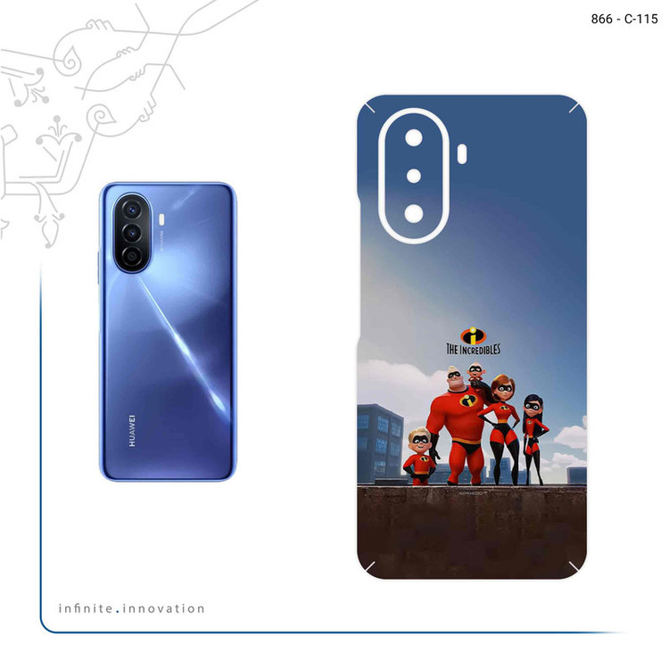 برچسب پوششی ماهوت مدل The Incredibles مناسب برای گوشی موبایل هوآوی Nova Y70 Plus