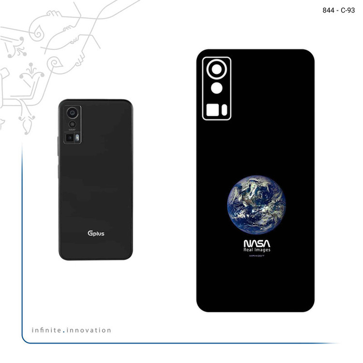 برچسب پوششی ماهوت مدل NASA Home Earth مناسب برای گوشی موبایل جی پلاس X20