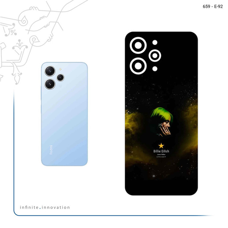 برچسب پوششی ماهوت مدل Billie Eilish مناسب برای گوشی موبایل شیائومی Redmi 12