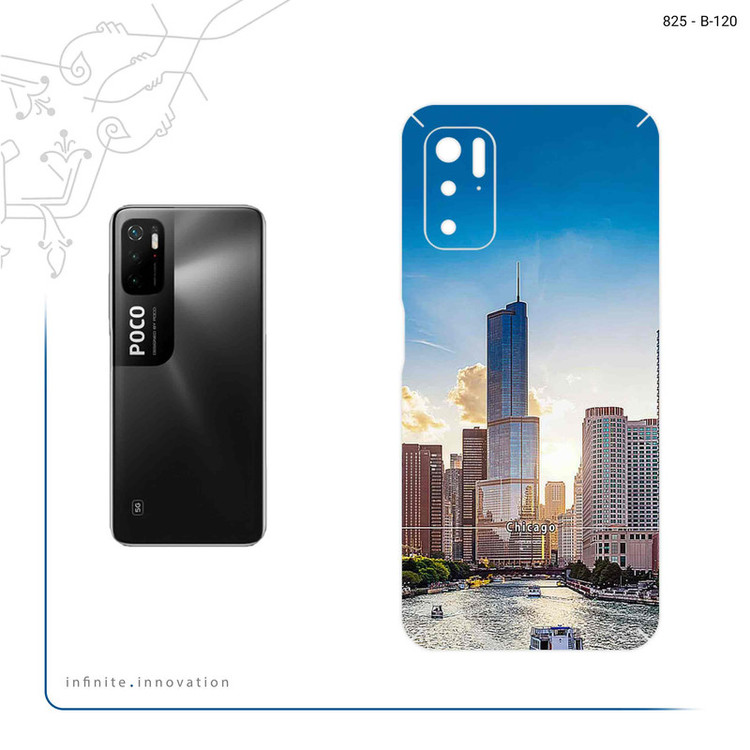 برچسب پوششی ماهوت مدل City of Chicago مناسب برای گوشی موبایل شیائومی Poco M3 Pro 5G