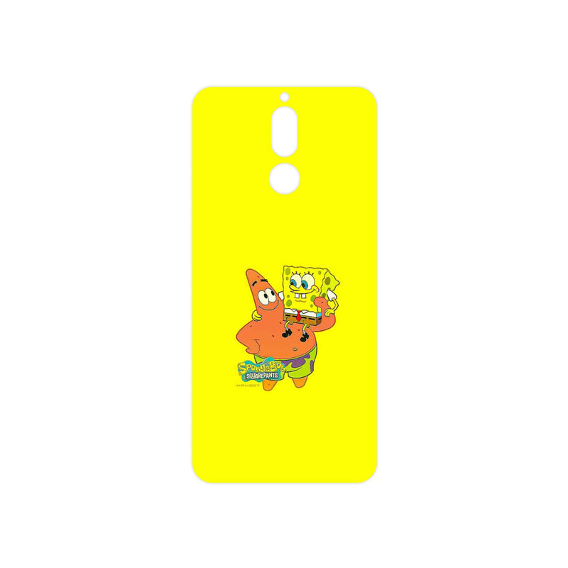 برچسب پوششی ماهوت مدل SpongeBob SquarePants مناسب برای گوشی موبایل هوآوی Mate 10 Lite