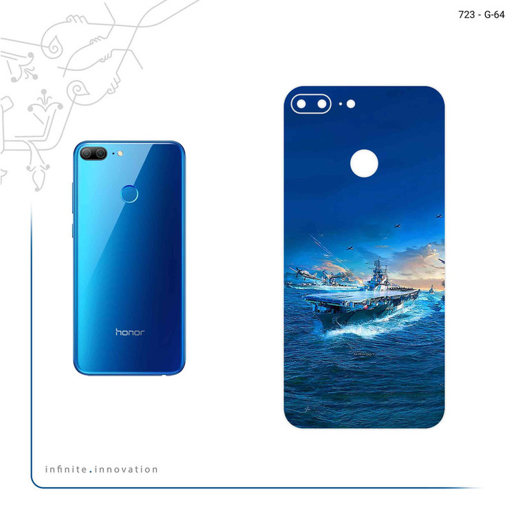 برچسب پوششی ماهوت مدل Warship مناسب برای گوشی موبایل آنر 9 Lite