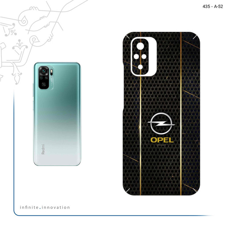 برچسب پوششی ماهوت مدل OPEL مناسب برای گوشی موبایل شیائومی Redmi Note 10