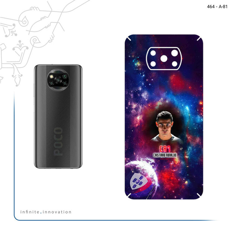 برچسب پوششی ماهوت مدل Cristiano Ronaldo 1 مناسب برای گوشی موبایل شیائومی Poco X3 Pro