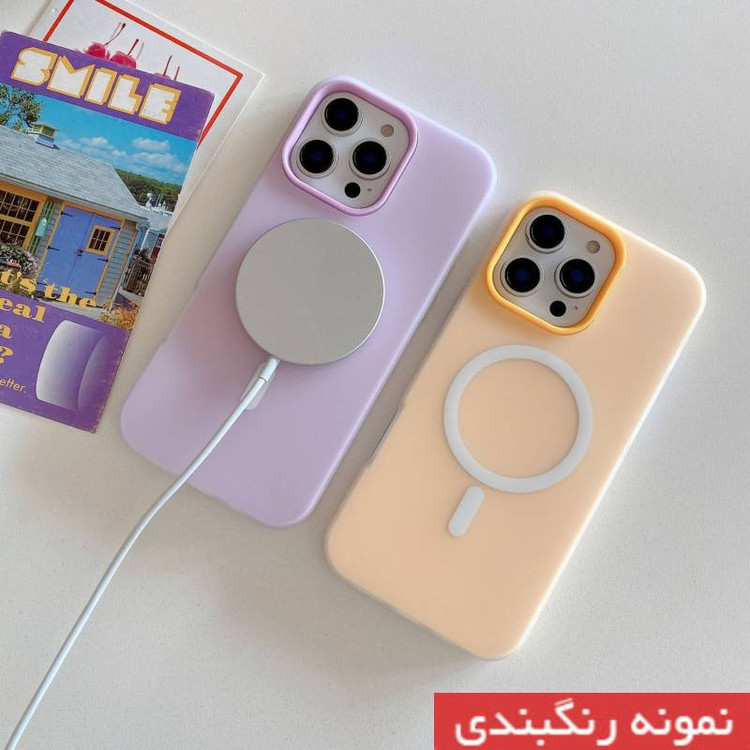 کاور عمو قاب مدل سیلیکونی پاستیلی مناسب برای گوشی موبایل اپل Iphone 17