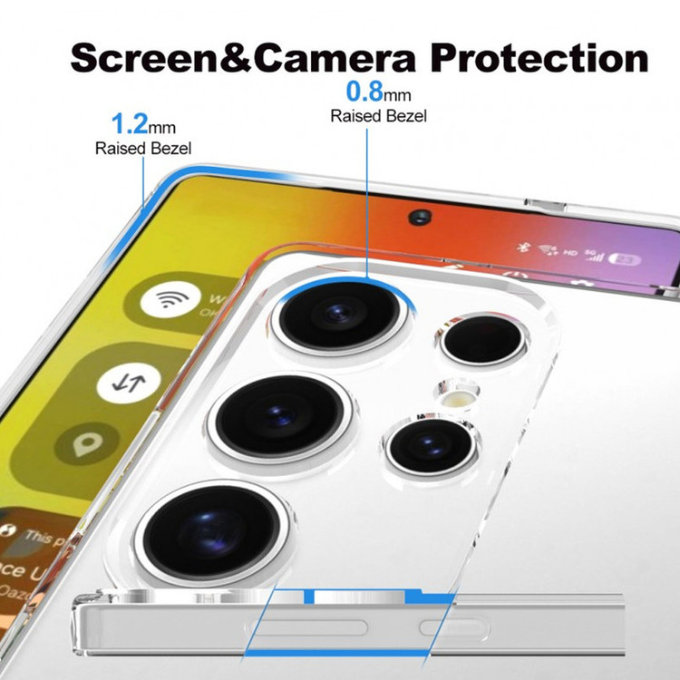 کاور نایت مدل Transparent KT مناسب برای گوشی موبایل سامسونگ Galaxy S25 Ultra