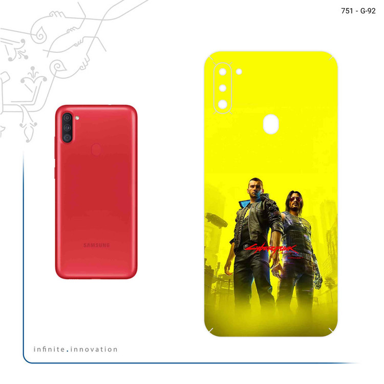 برچسب پوششی ماهوت مدل Cyberpunk Game Series مناسب برای گوشی موبایل سامسونگ Galaxy A11