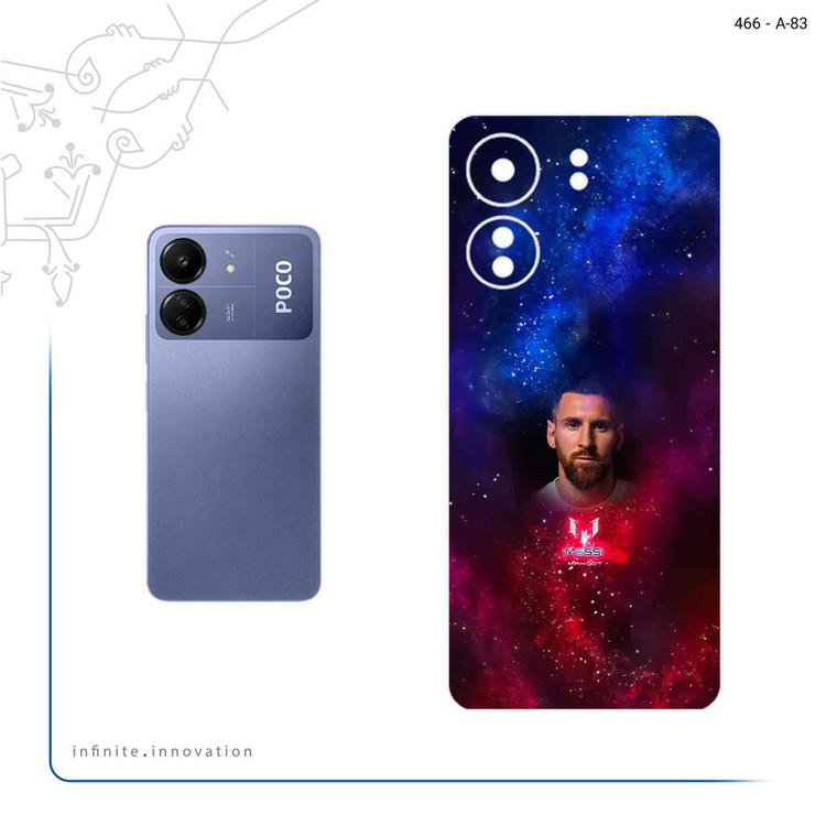 برچسب پوششی ماهوت مدل Lionel Messi 1 مناسب برای گوشی موبایل شیائومی Poco C65