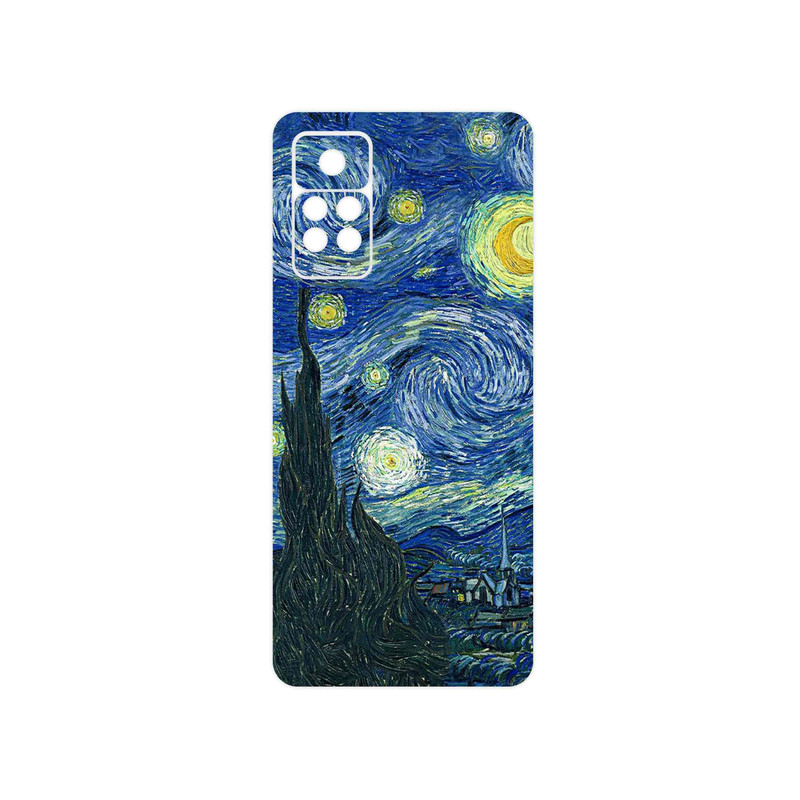 برچسب پوششی ماهوت مدل The Starry Night of van Gogh مناسب برای گوشی موبایل شیائومی Redmi Note 11 Pro