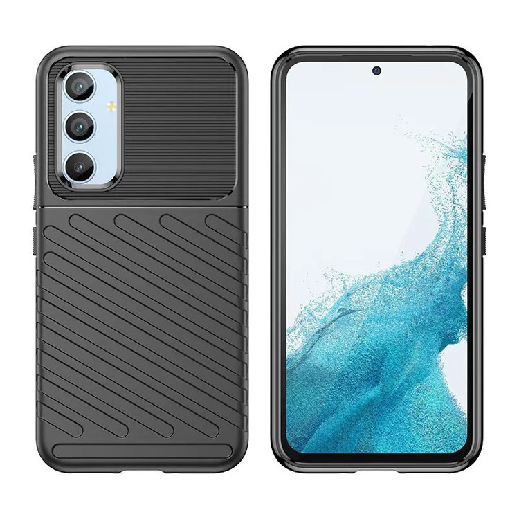 کاور آیرون من مدل Rugged Shiled مناسب برای گوشی موبایل سامسونگ Galaxy A24 4G به همراه قلم لمسی