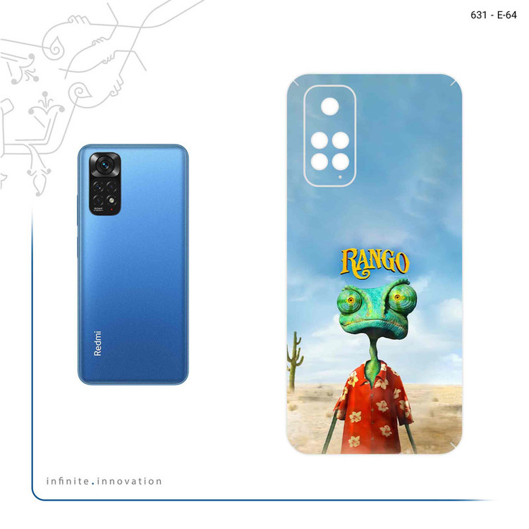برچسب پوششی ماهوت مدل Rango مناسب برای گوشی موبایل شیائومی Redmi Note 11