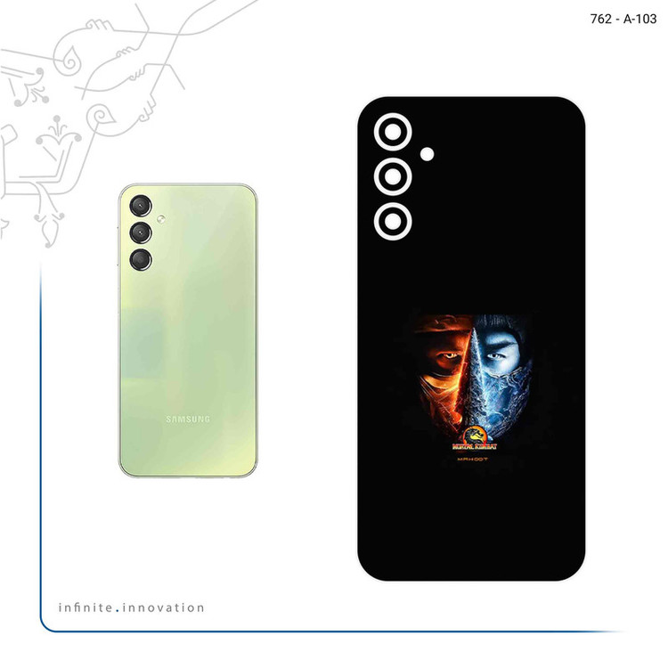 برچسب پوششی ماهوت مدل Mortal Kombat Game Series مناسب برای گوشی موبایل سامسونگ Galaxy A24