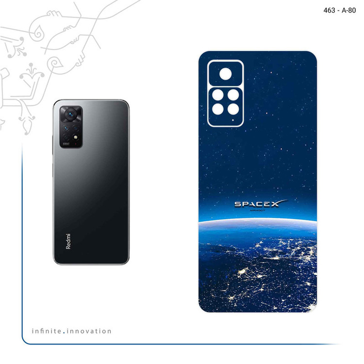 برچسب پوششی ماهوت مدل Space X مناسب برای گوشی موبایل شیائومی Redmi Note 11 Pro