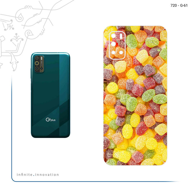 برچسب پوششی ماهوت مدل Gummi candy 2 مناسب برای گوشی موبایل جی پلاس Z10