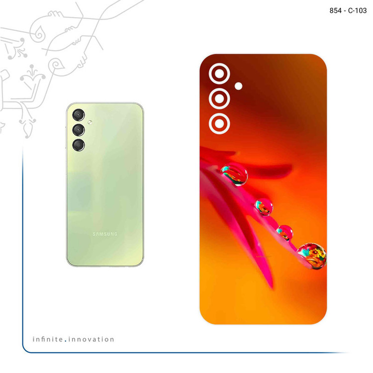 برچسب پوششی ماهوت مدل Plant dew مناسب برای گوشی موبایل سامسونگ Galaxy A24