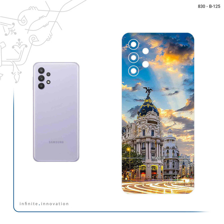 برچسب پوششی ماهوت مدل City of Madrid مناسب برای گوشی موبایل سامسونگ Galaxy A32