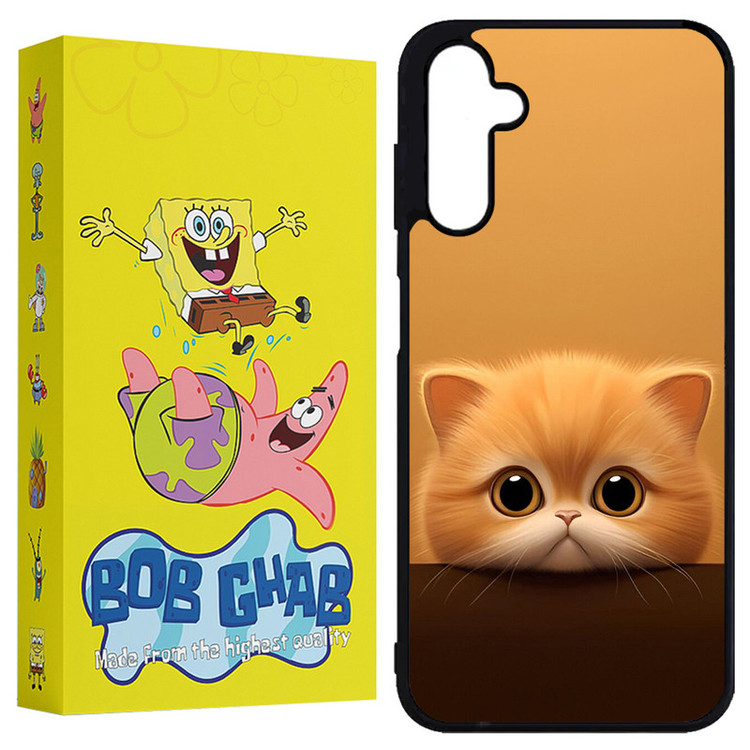 کاور باب قاب طرح گربه مدل BCPA25 مناسب برای گوشی موبایل سامسونگ Galaxy A25