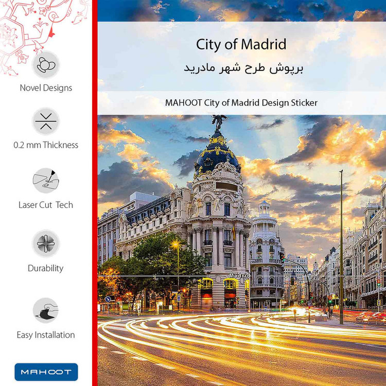 برچسب پوششی ماهوت مدل City of Madrid مناسب برای گوشی موبایل سامسونگ Galaxy A32