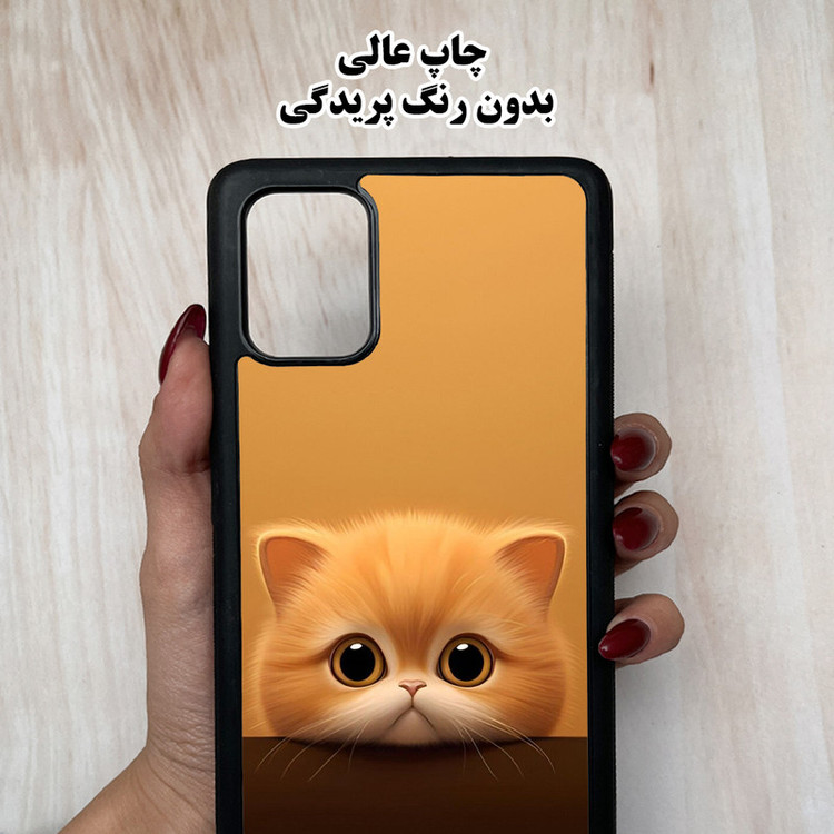 کاور باب قاب طرح گربه مدل BCPA25 مناسب برای گوشی موبایل سامسونگ Galaxy A25