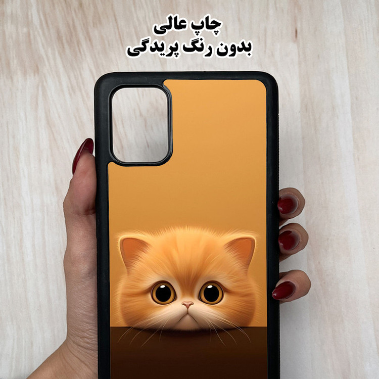 کاور باب قاب طرح گربه مدل BCPA25 مناسب برای گوشی موبایل سامسونگ Galaxy A25