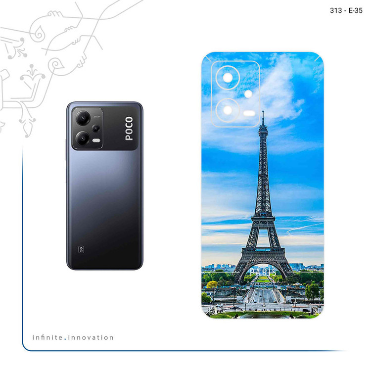 برچسب پوششی ماهوت مدل Paris_City مناسب برای گوشی موبایل شیائومی Poco X5