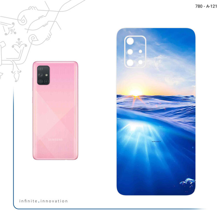 برچسب پوششی ماهوت مدل Ocean مناسب برای گوشی موبایل سامسونگ Galaxy A71