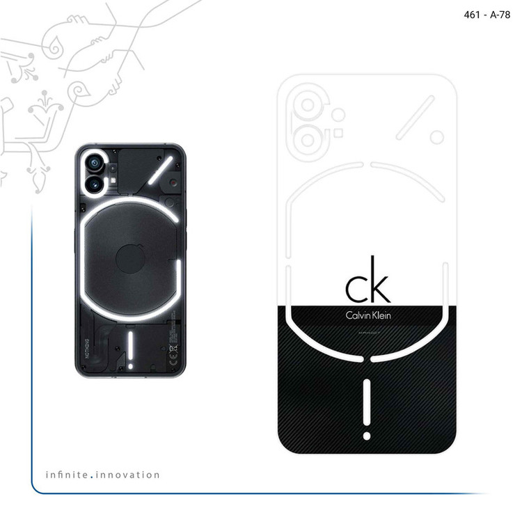 برچسب پوششی ماهوت مدل Calvin Klein مناسب برای گوشی موبایل ناتینگ Phone 1