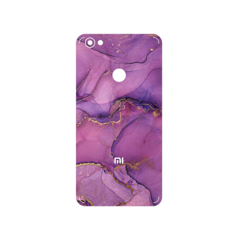 برچسب پوششی ماهوت مدل Purple Marble مناسب برای گوشی موبایل شیائومی Redmi Note 5A Prime