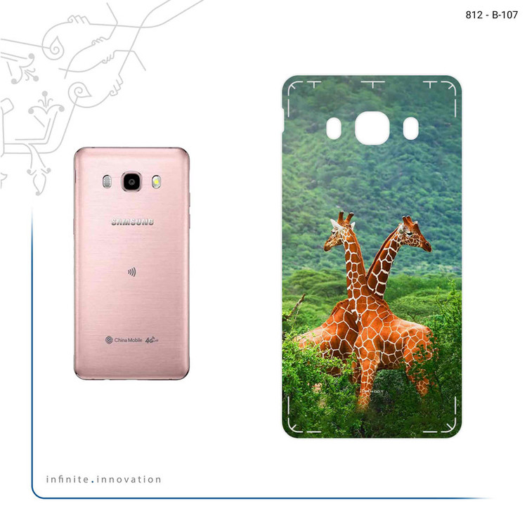 برچسب پوششی ماهوت مدل Giraffe مناسب برای گوشی موبایل سامسونگ Galaxy J5 2016