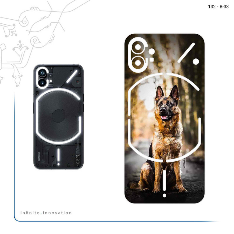 برچسب پوششی ماهوت مدل Dog_1 مناسب برای گوشی موبایل ناتینگ Phone 1