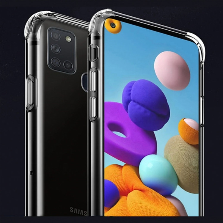 کاور مدل AirBag مناسب برای گوشی موبایل سامسونگ Galaxy A12