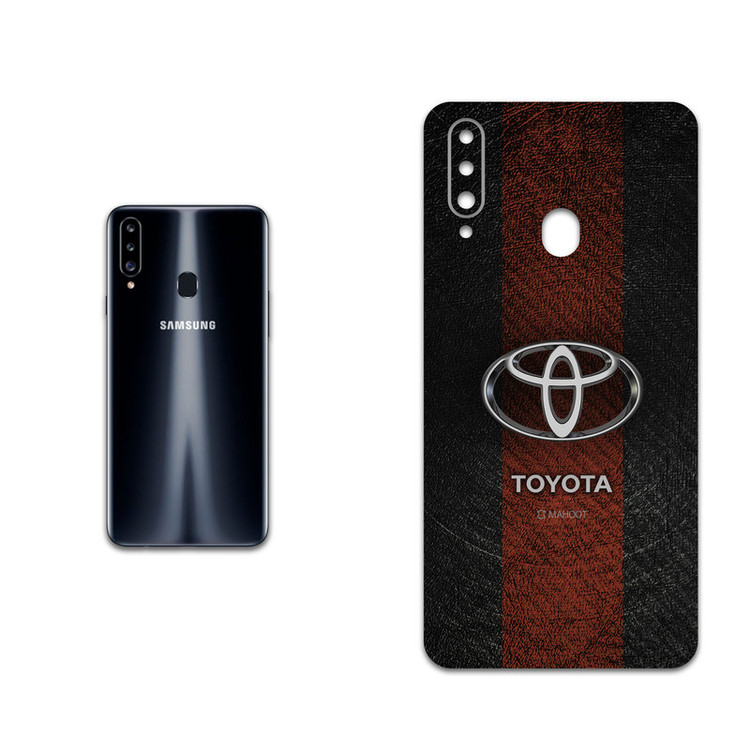 برچسب پوششی ماهوت مدل TOYOTA مناسب برای گوشی موبایل سامسونگ Galaxy A20s