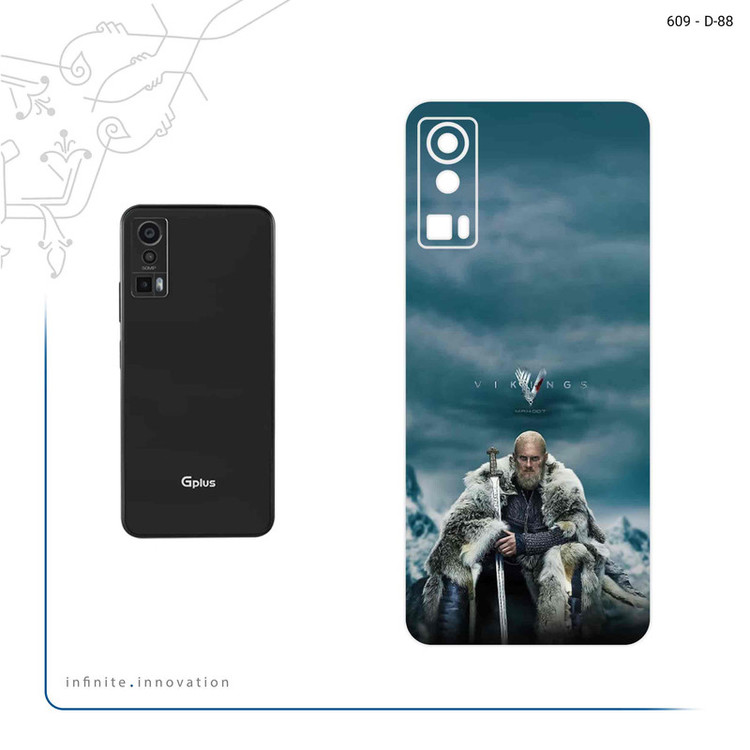 برچسب پوششی ماهوت مدل Vikings مناسب برای گوشی موبایل جی پلاس X20