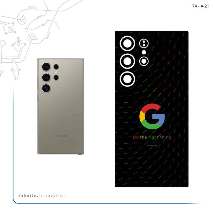 برچسب پوششی ماهوت مدل Google_Logo مناسب برای گوشی موبایل سامسونگ Galaxy S24 Ultra