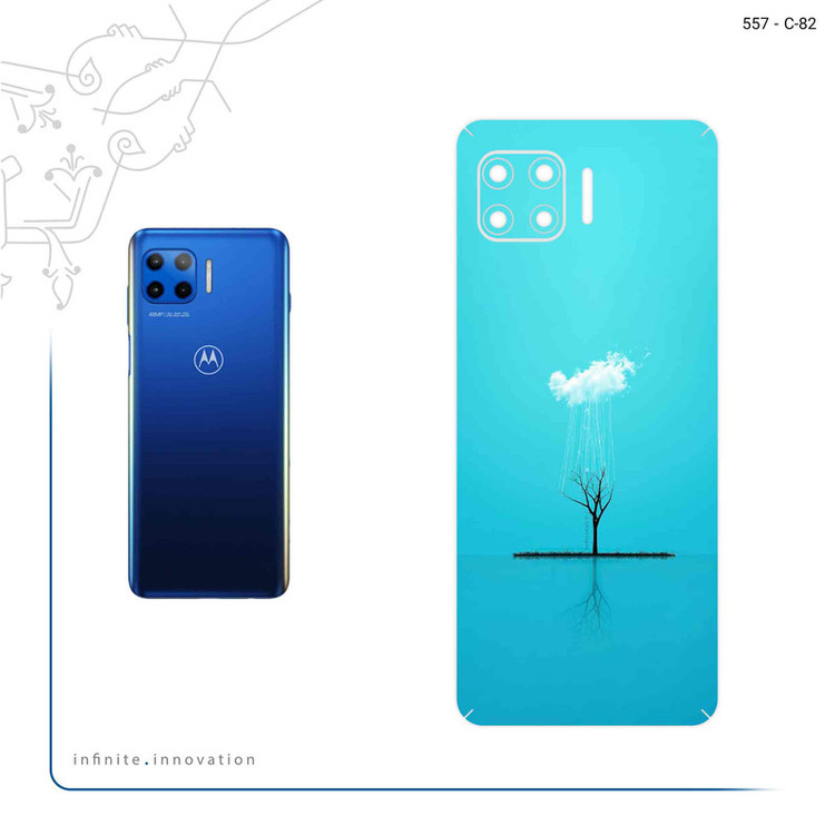 برچسب پوششی ماهوت مدل Minimal Tree مناسب برای گوشی موبایل موتورولا Moto G 5G Plus