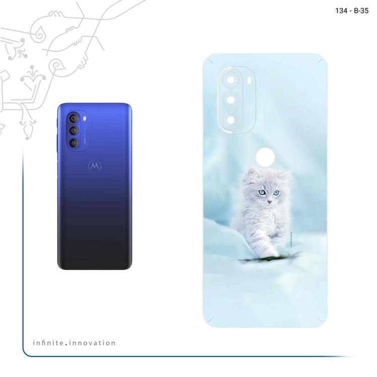 برچسب پوششی ماهوت مدل Cat_1 مناسب برای گوشی موبایل موتورولا Moto G51 5G
