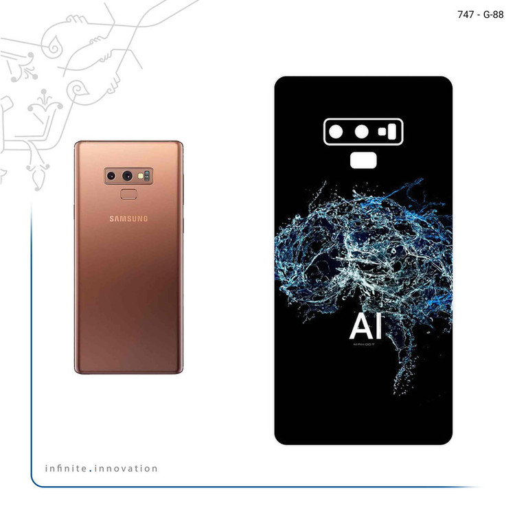برچسب پوششی ماهوت مدل Artificial intelligence 2 مناسب برای گوشی موبایل سامسونگ Galaxy Note 9
