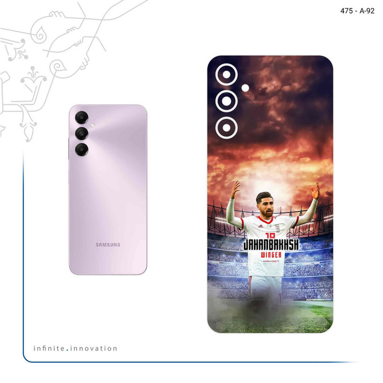 برچسب پوششی ماهوت مدل Alireza Jahanbakhsh مناسب برای گوشی موبایل سامسونگ Galaxy A05s