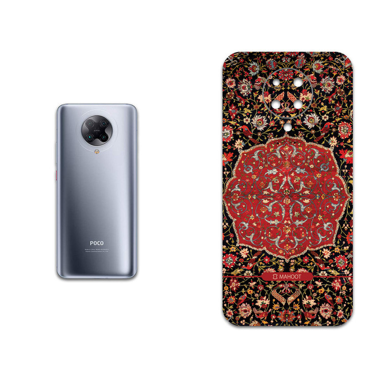 برچسب پوششی ماهوت مدل Persian-Carpet-Red مناسب برای گوشی موبایل شیائومی Poco F2 Pro
