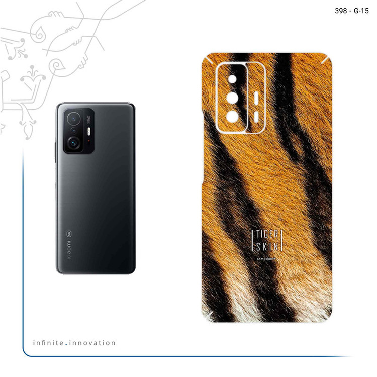 برچسب پوششی ماهوت مدل Tiger Skin مناسب برای گوشی موبایل شیائومی 11T 5G