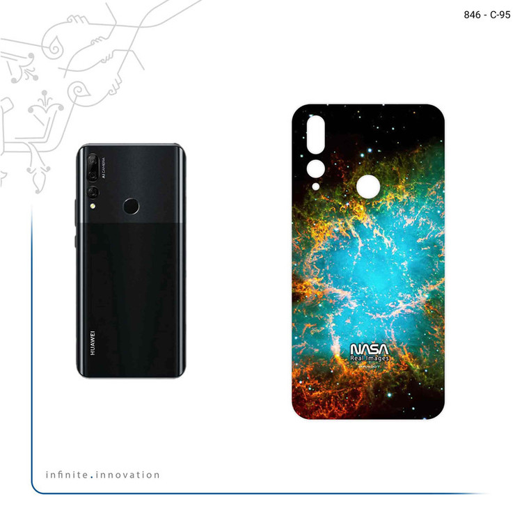 برچسب پوششی ماهوت مدل Universe b NASA 9 مناسب برای گوشی موبایل هوآوی Y9 Prime 2019