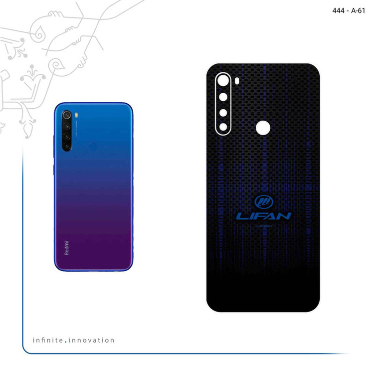 برچسب پوششی ماهوت مدل Lifan مناسب برای گوشی موبایل شیائومی Redmi Note 8T