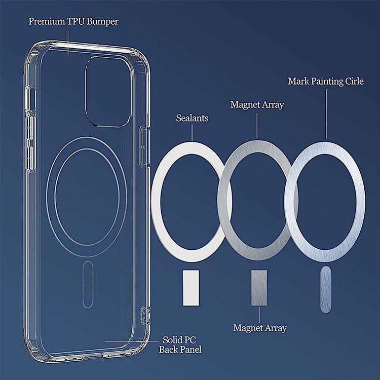 کاور مدل مگ سیف مناسب برای گوشی موبایل اپل iphone 14