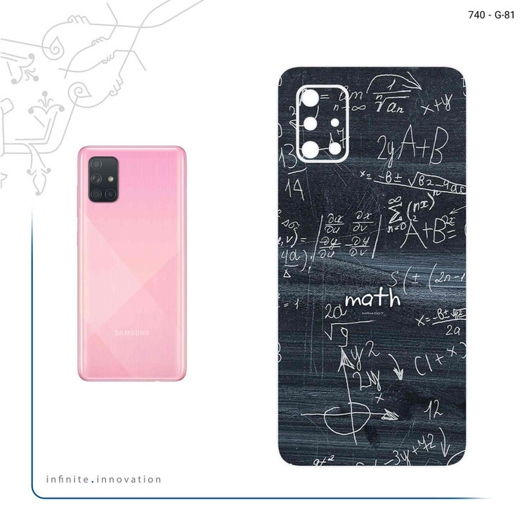 برچسب پوششی ماهوت مدل Mathematical Science مناسب برای گوشی موبایل سامسونگ Galaxy A71