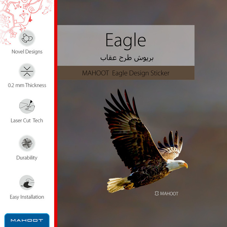 برچسب پوششی ماهوت مدل Eagle مناسب برای گوشی موبایل موتورولا One Hyper