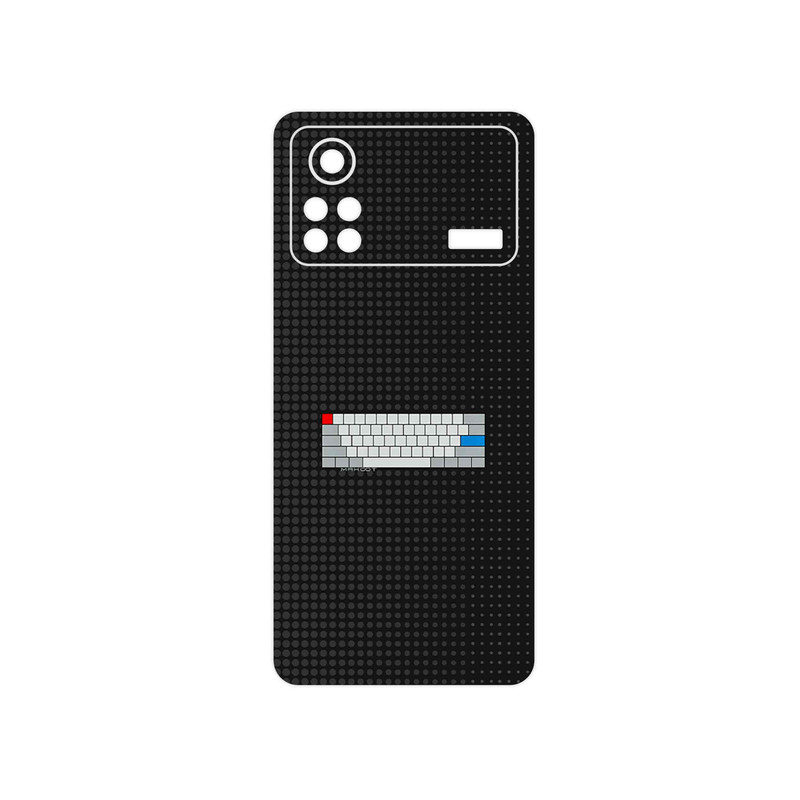 برچسب پوششی ماهوت مدل Minimal Keyboard Icon مناسب برای گوشی موبایل شیائومی Poco X4 Pro 5G