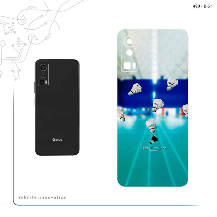 برچسب پوششی ماهوت مدل Badminton مناسب برای گوشی موبایل جی پلاس X20