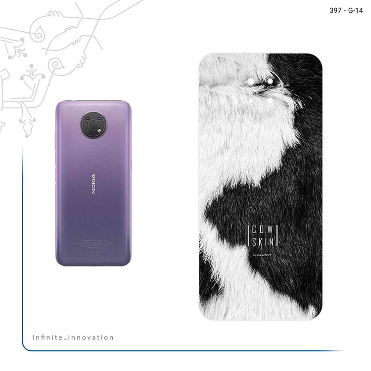 برچسب پوششی ماهوت مدل Cow Skin مناسب برای گوشی موبایل نوکیا G10